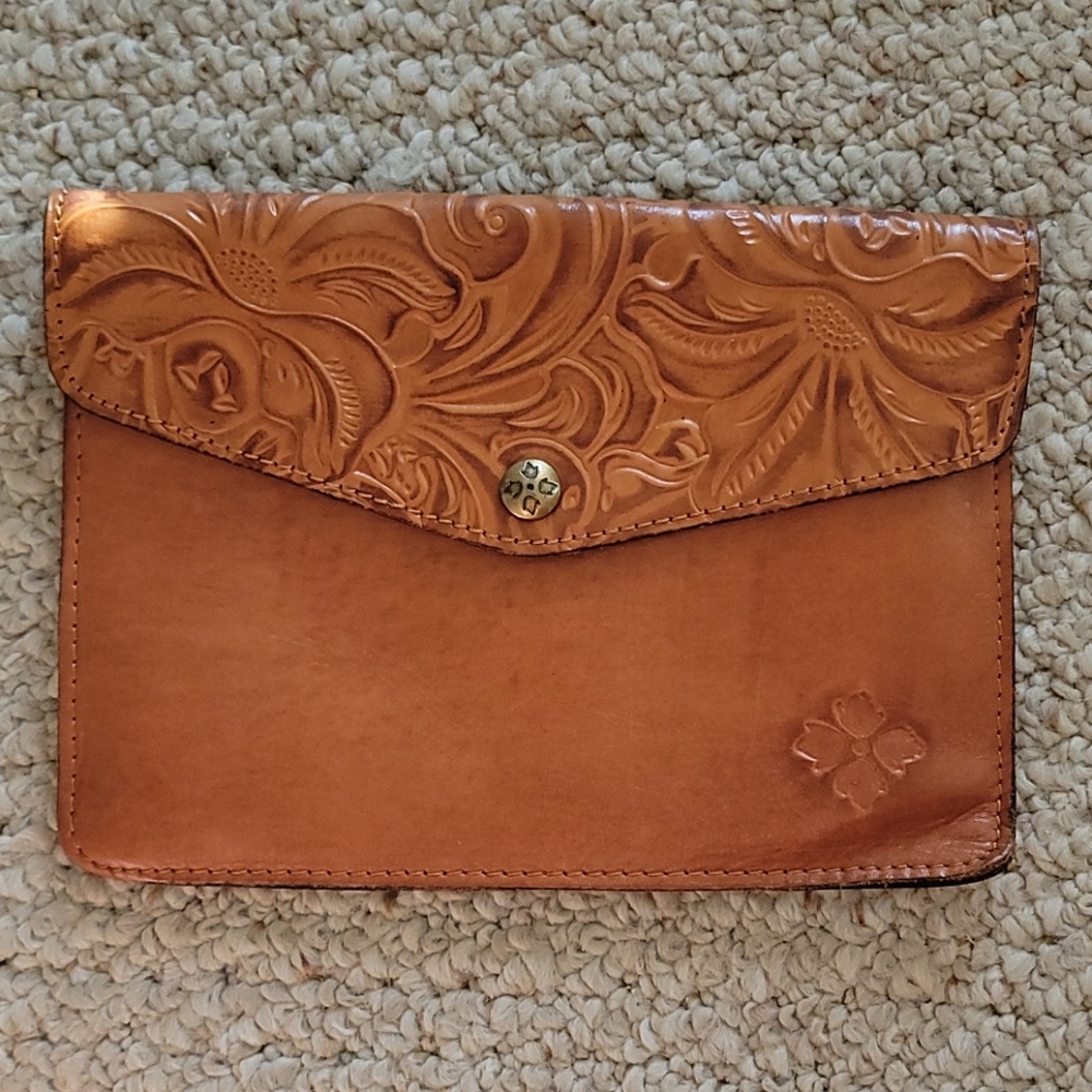 Patricia Nash 100% Genuine Leather Envelope Bag